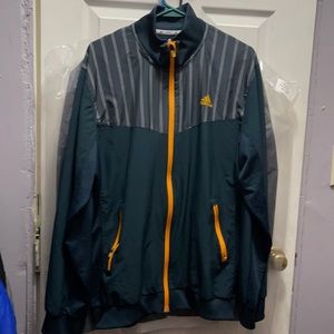 Adidas Climalite track jacket, men’s LARGE.